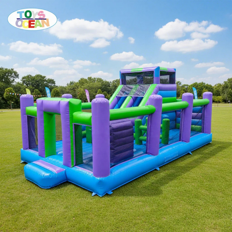 Kids Outdoor Playground - Özel Büyük Açık Hava Ticari Şişme