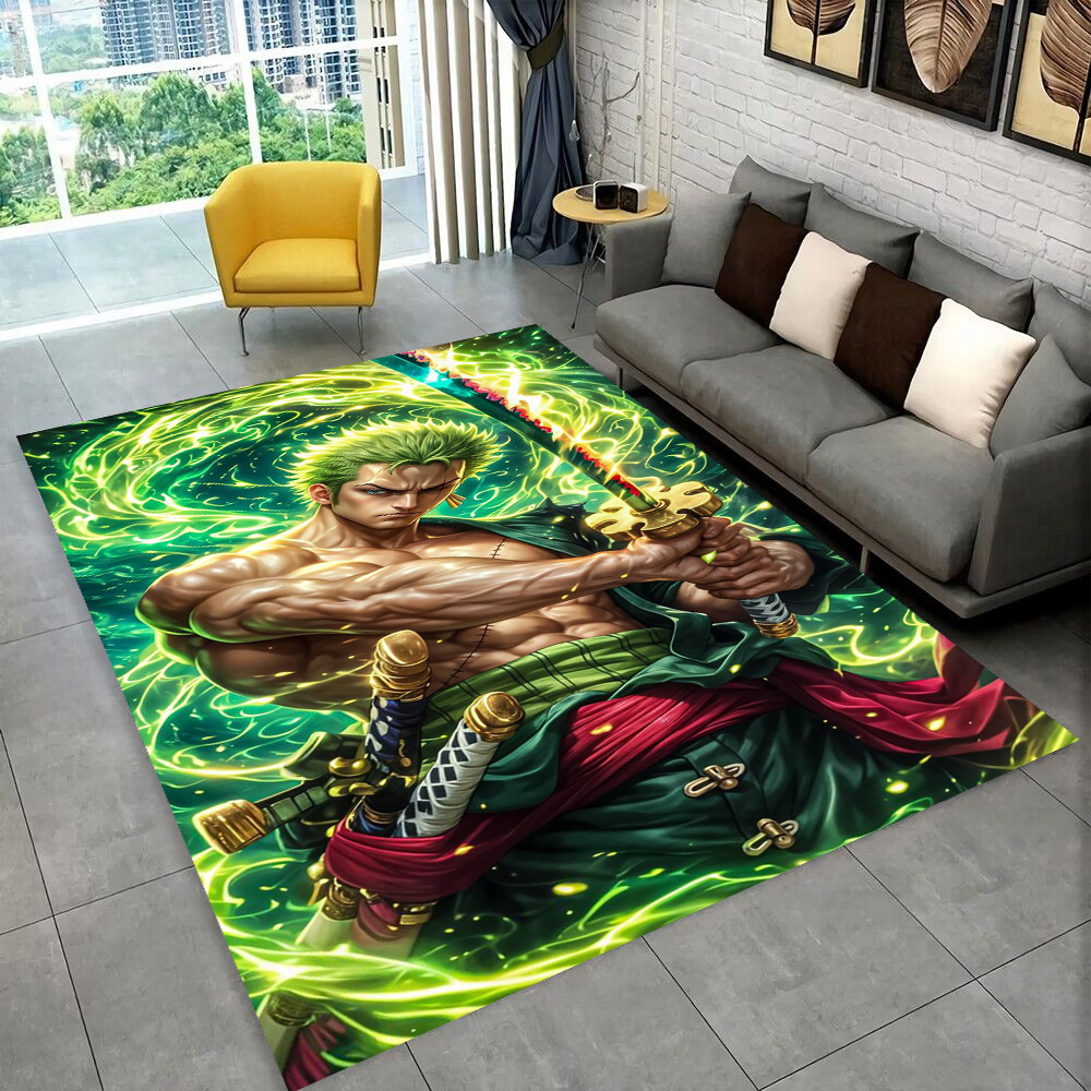 Kids Outdoor Flooring - 3D Tek Parça Çizgi Film Anime