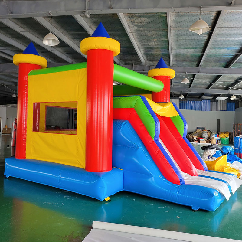 Kids Outdoor Jumping Castle - Slaytlı Sıçrama Ev Çocuklar İçin Atlama