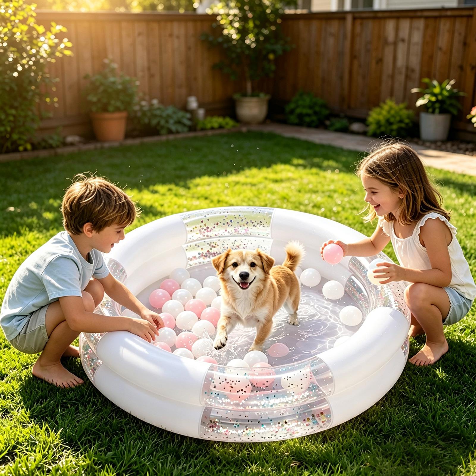 Kids Indoor Outdoor Games - Çocuk Havuzu Arka Bahçe Küçük Şişme