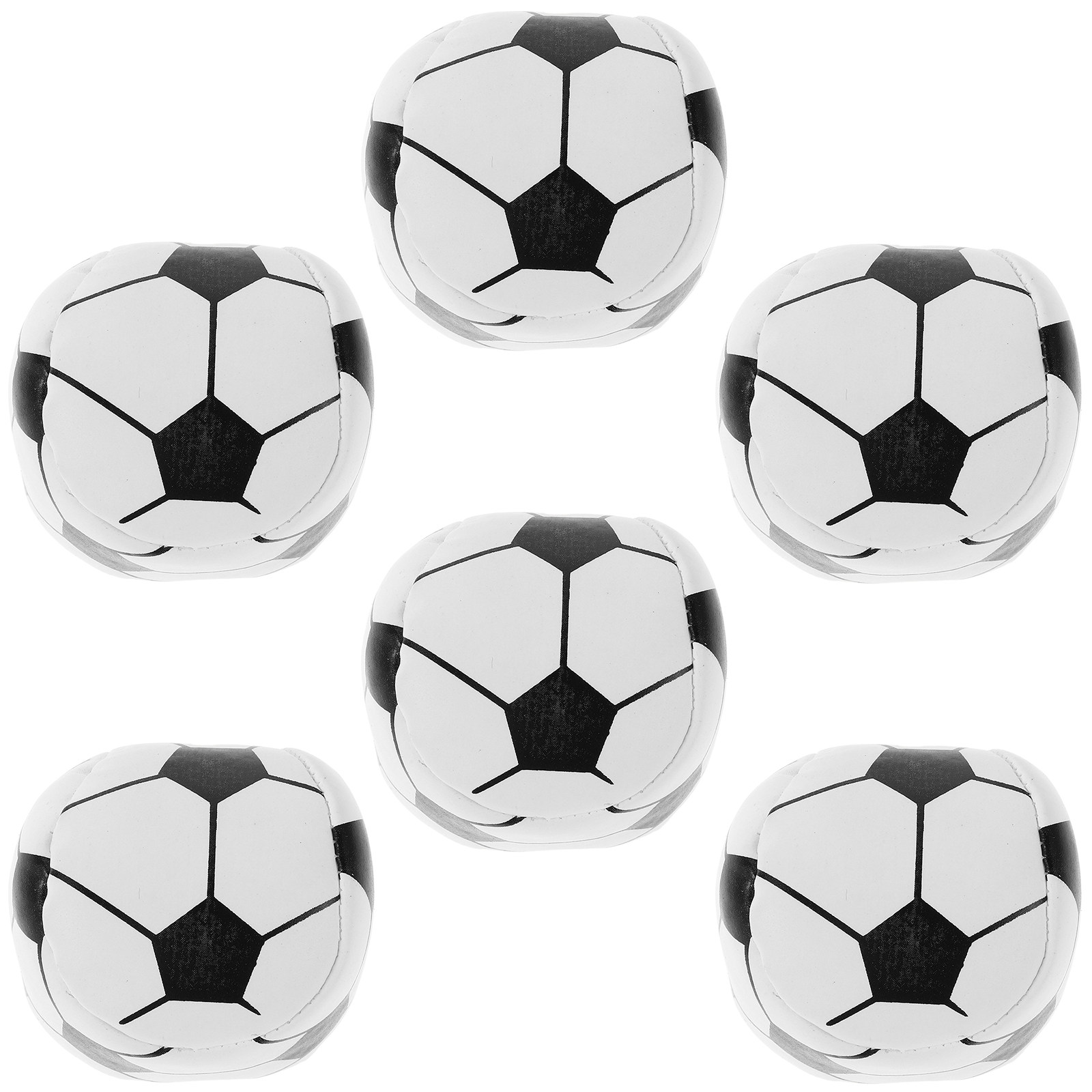 Kids Indoor Outdoor Games - 6 Adet Futbol Fasulye Torbası Yumuşak