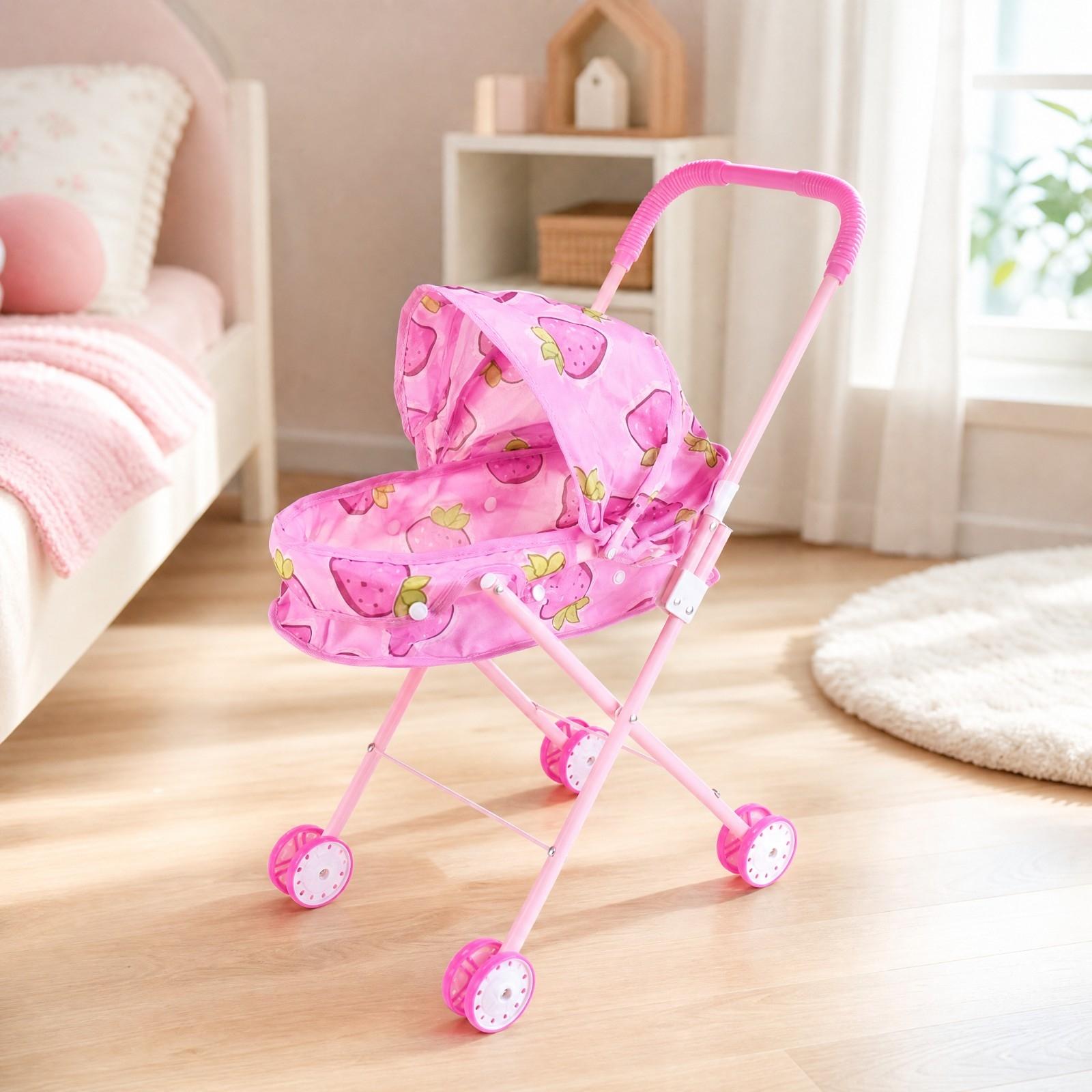 Kids Indoor Outdoor Cart - Katlanabilir Çocuk Oyuncak Arabası, Tentesi ve