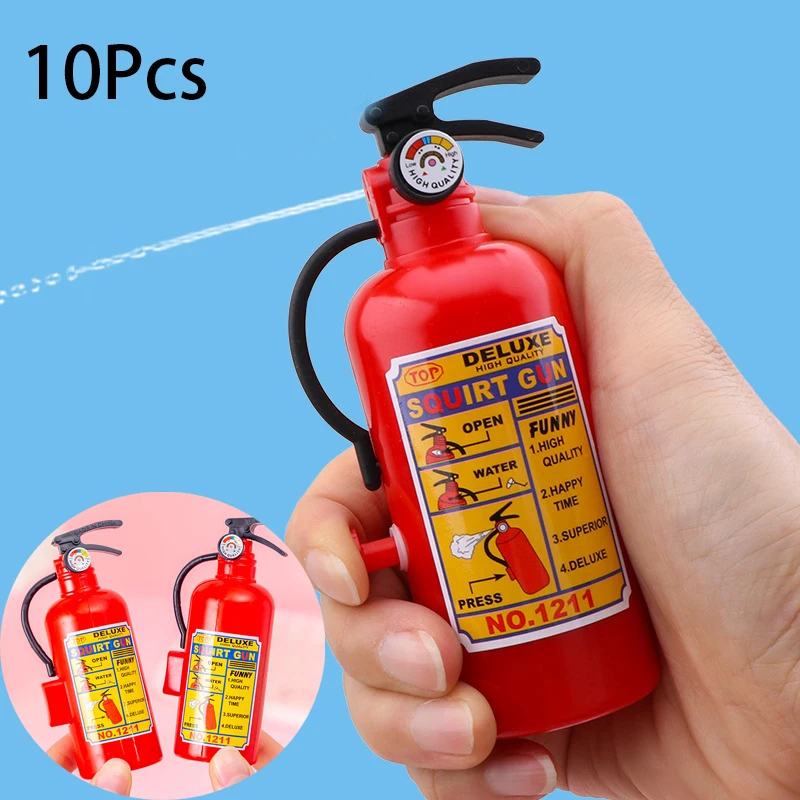 Kids Outdoor Easter Toys - 10 adet yaratıcı Mini yangın söndürücü