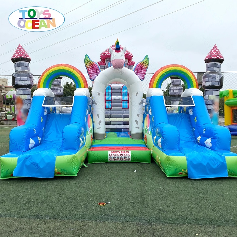 Kids Outdoor Jumping Castle - Özelleştirilmiş Büyük Açık Hava Oyun Alanı