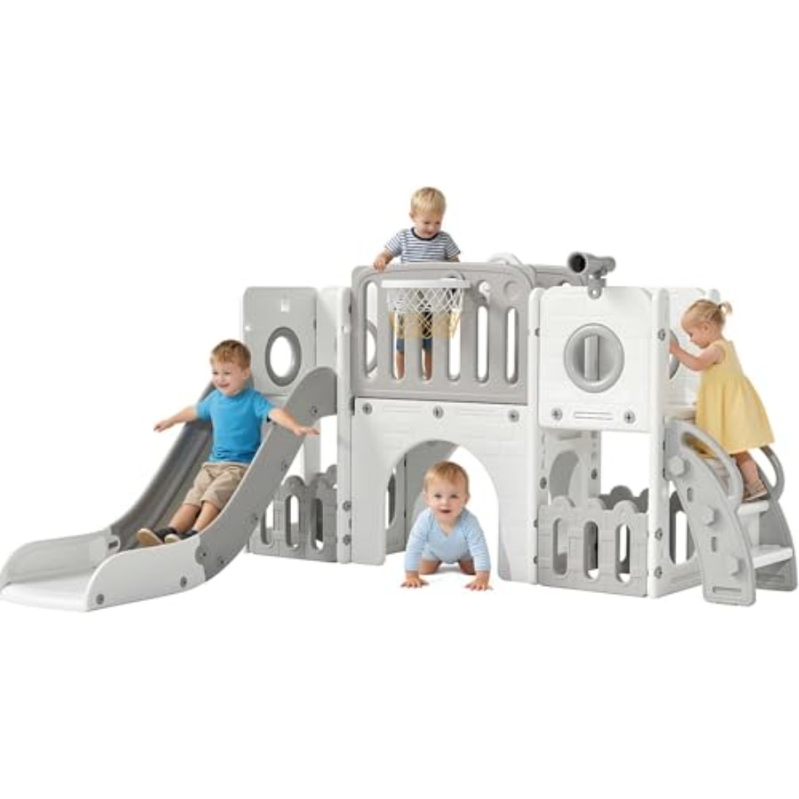 9'u 1 Arada Çocuk Kaydırak Set - Kids Outdoor Playground incelemesi ve fiyatı