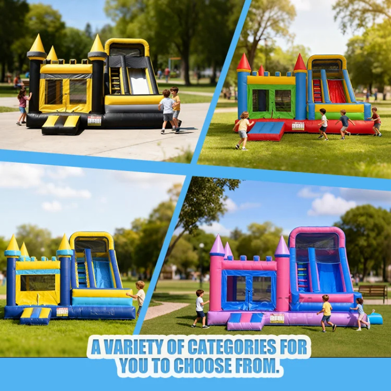 Ticari Zıplama Evi Renkli Lüks - Kids Outdoor Jumping Castle incelemesi ve fiyatı