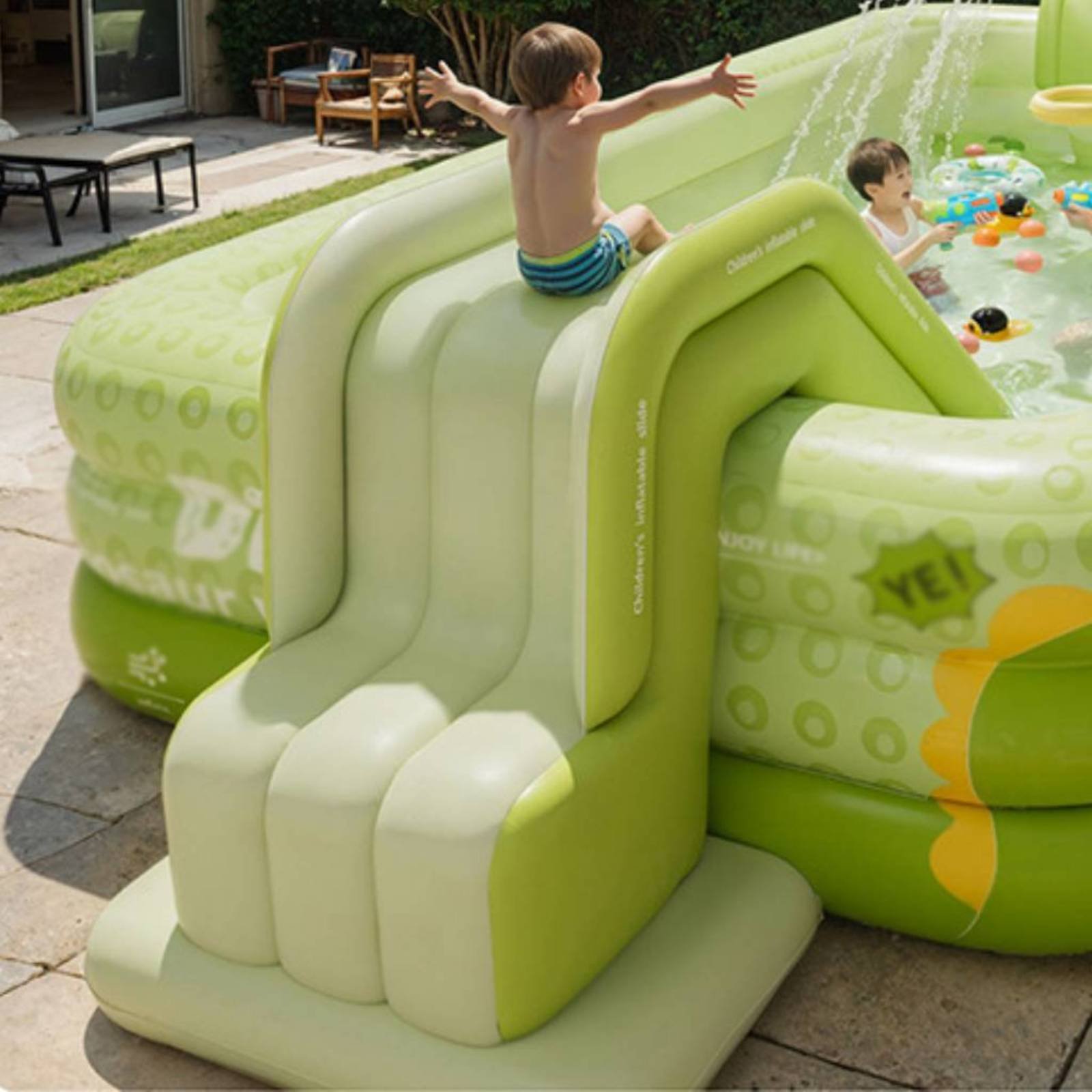 Şişme Havuz Kaydırağı Katlanab - Kids Outdoor Park incelemesi ve fiyatı