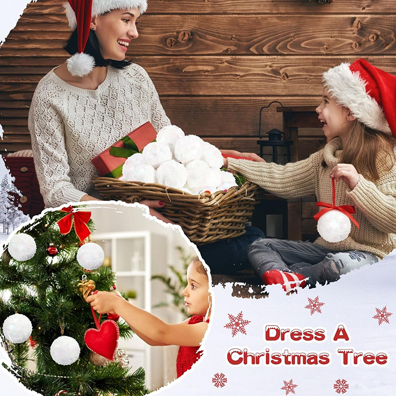 30/60 adet Yumuşak Kar Topları - Kids Outdoor Xmas Gifts incelemesi ve fiyatı
