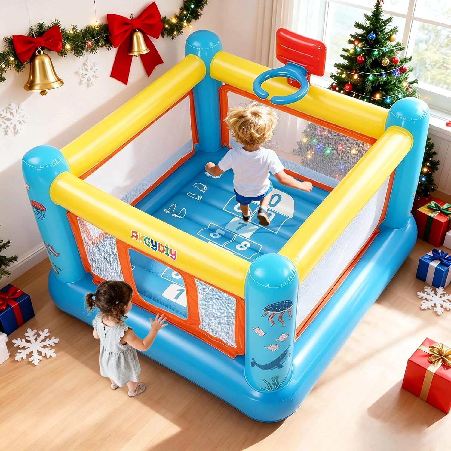 Şişme Oyun Evi, 3-6 Yaş Çocukl - Kids Outdoor Jumping Castle incelemesi ve fiyatı