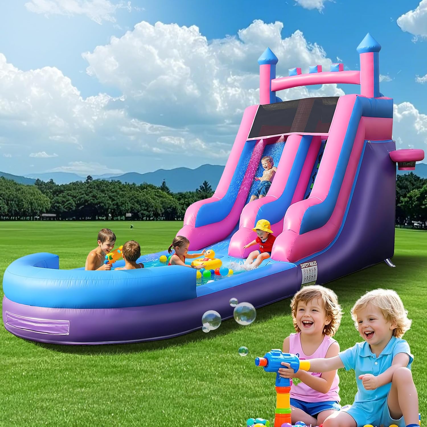 26,2 FT Ağır Hizmet Tipi Şişme - Kids Outdoor Park incelemesi ve fiyatı