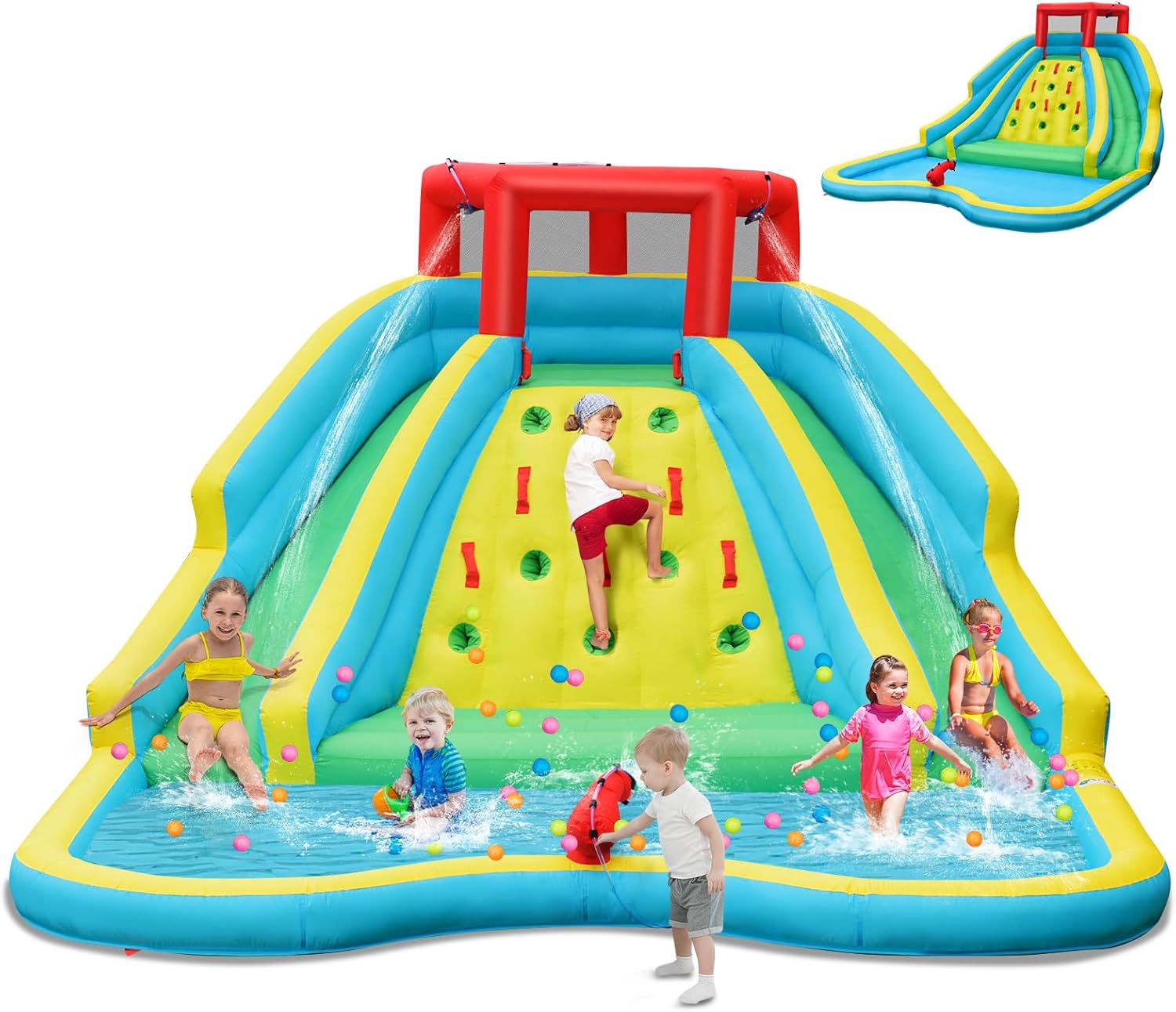 Çocuklar için Dev Şişme Su Kay - Kids Outdoor Park incelemesi ve fiyatı