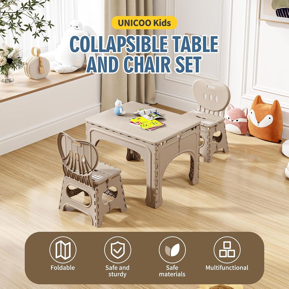 Çocuklar için Katlanır Masa ve - Kids Outdoor Folding Table incelemesi ve fiyatı