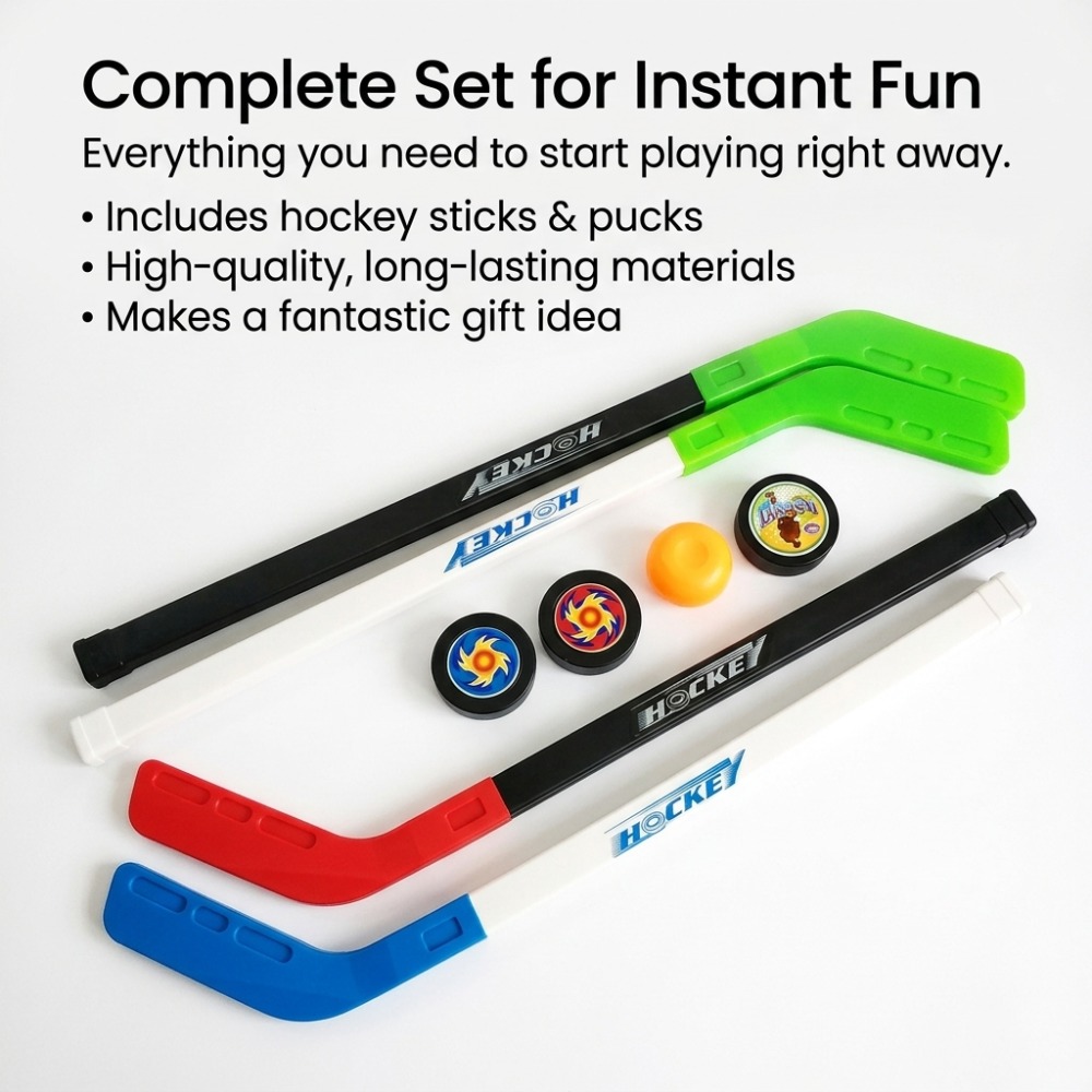 Plastik Oyuncak Hokey Sopası 7 - Kids Outdoor Hockey Sticks incelemesi ve fiyatı