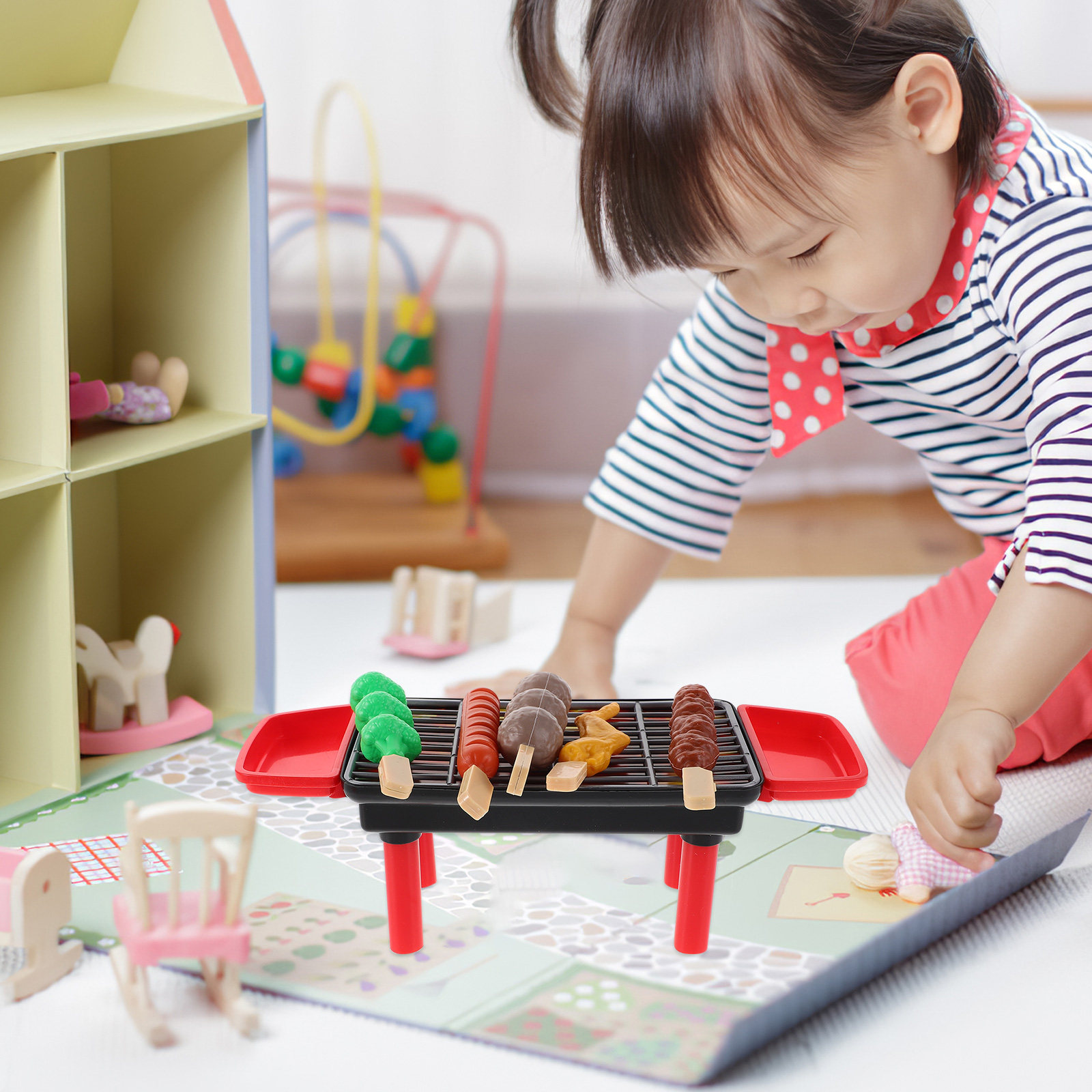 20 Parça Gerçekçi Çocuk Barbek - Kids Outdoor Bbq incelemesi ve fiyatı