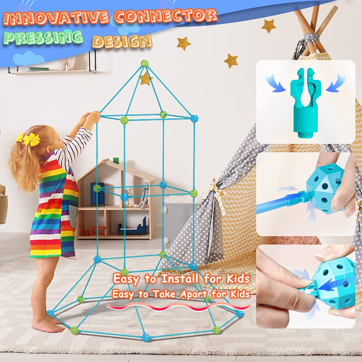 Çocuklar İçin Kendin Yap Kale  - Outdoor Kids In An Indoor World incelemesi ve fiyatı
