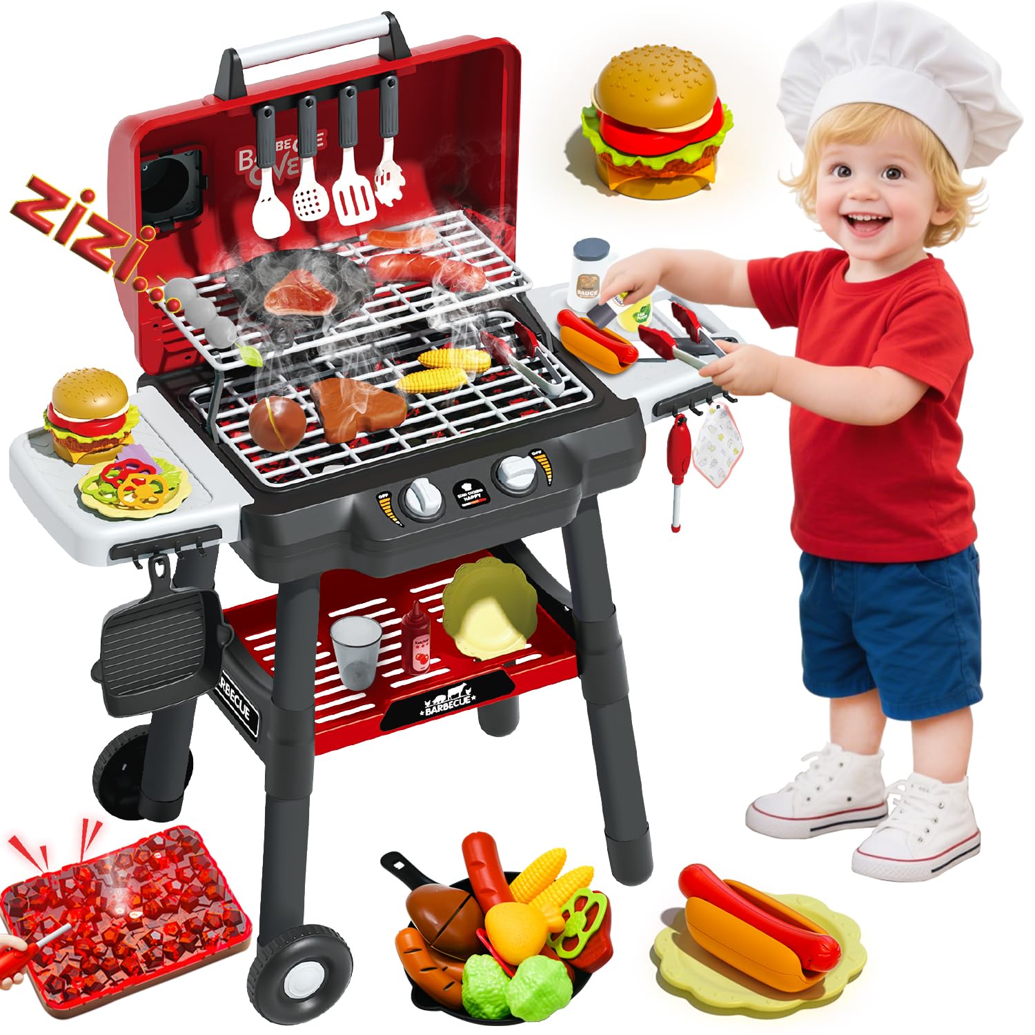 Çocuk Oyuncak Izgarası, Işıklı - Kids Outdoor Bbq incelemesi ve fiyatı
