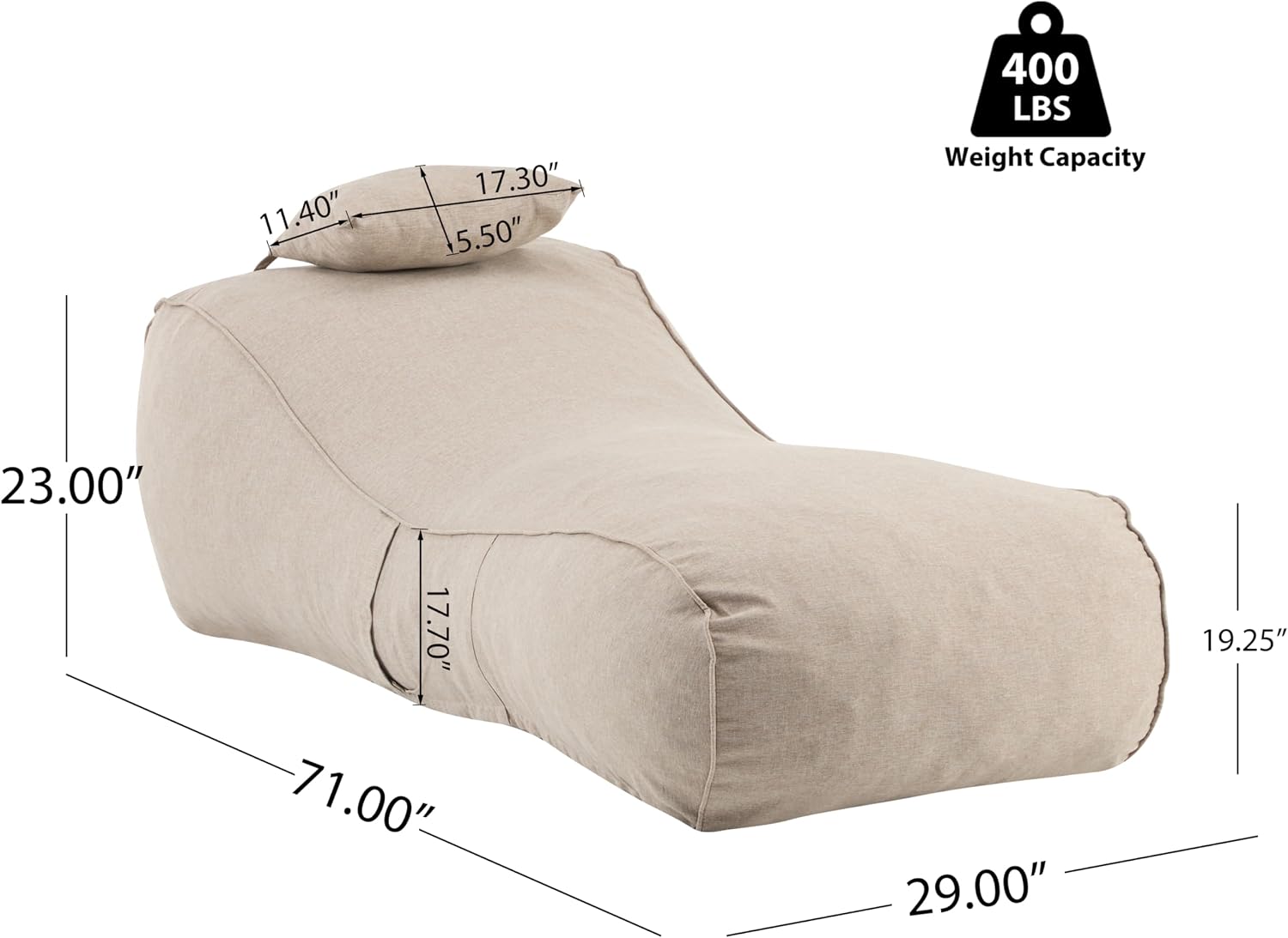 Morton Fasulye Torbası Koltuk, - Kids Outdoor Loungers incelemesi ve fiyatı