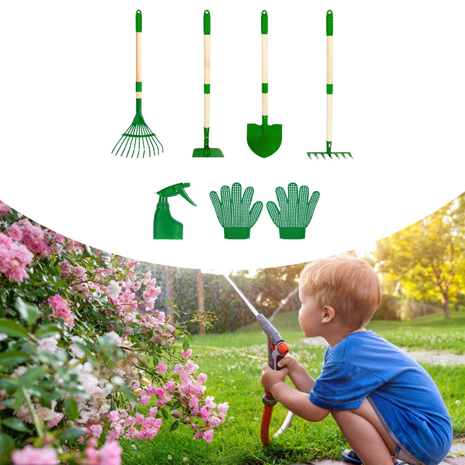 6x Çocuklar Bahçe alet takımı  - Kids Outdoor Garden Set incelemesi ve fiyatı