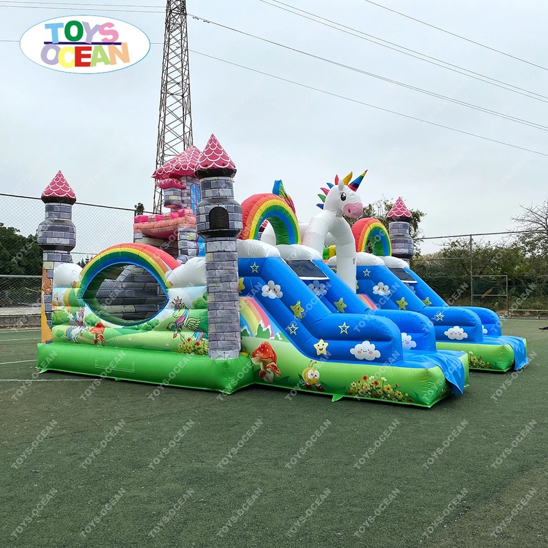 Özelleştirilmiş Büyük Açık Hav - Kids Outdoor Jumping Castle incelemesi ve fiyatı