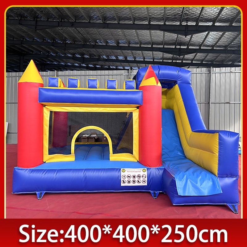 4m x 4m Şişme Oyun Evi, Kaydır - Kids Outdoor Jumping Castle incelemesi ve fiyatı