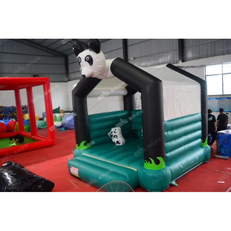 13FT Panda Şişme Zıplama Şatos - Kids Outdoor Jumping Castle incelemesi ve fiyatı