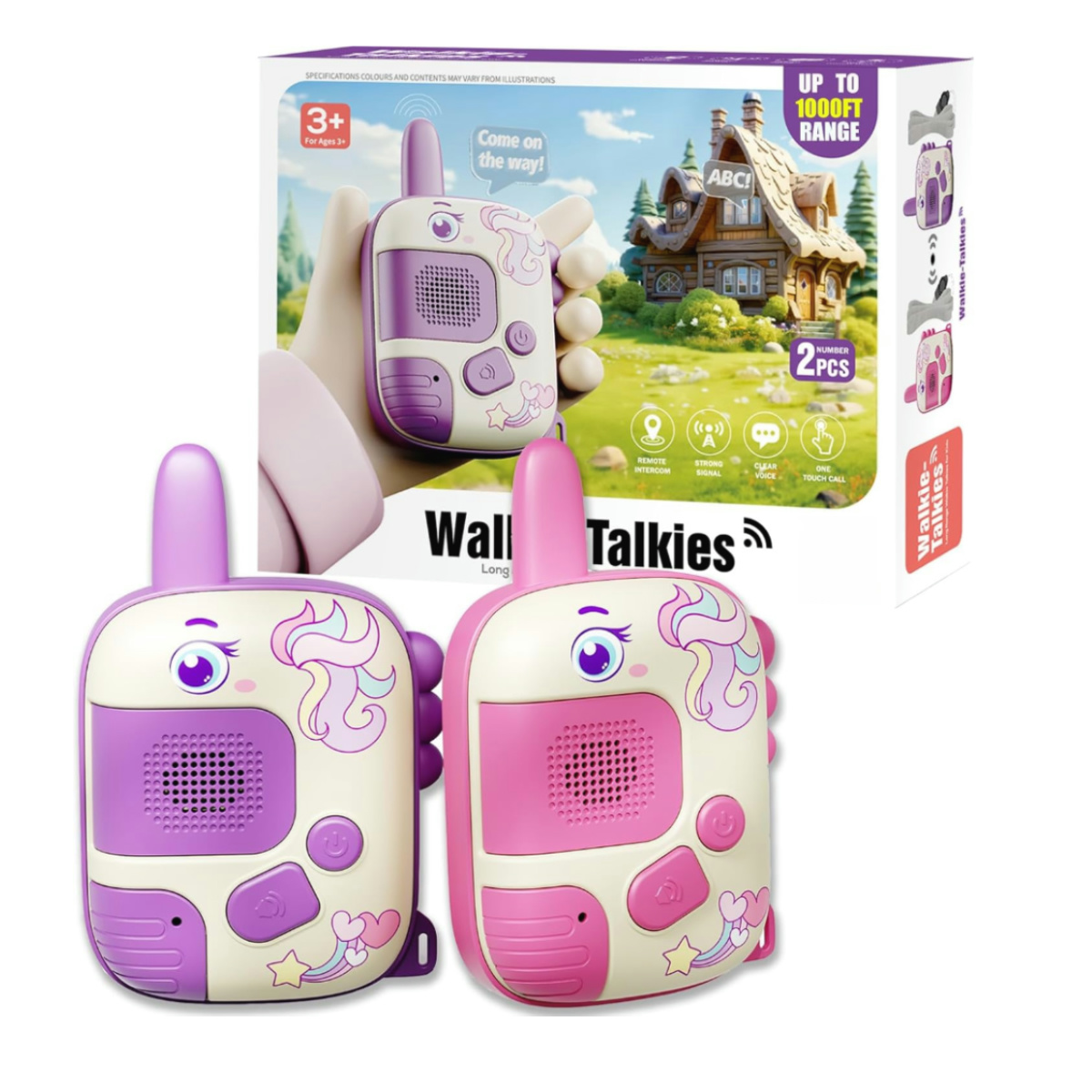 Çocuklar için 2PCS Walkie Talk - Kids Outdoor Xmas Gifts incelemesi ve fiyatı